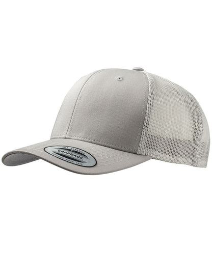 Flexfit By Yupoong Retro Trucker Cap 6606 YP023 - Silver Silver One size - Customisable Caps