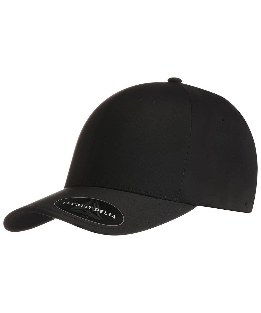 Flexfit By Yupoong Flexfit Delta Cap 180 YP028 - Black - Customisable Caps