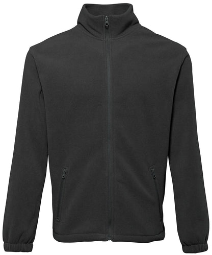 2786 Full zip fleece TS014 - Black - Customisable Fleece