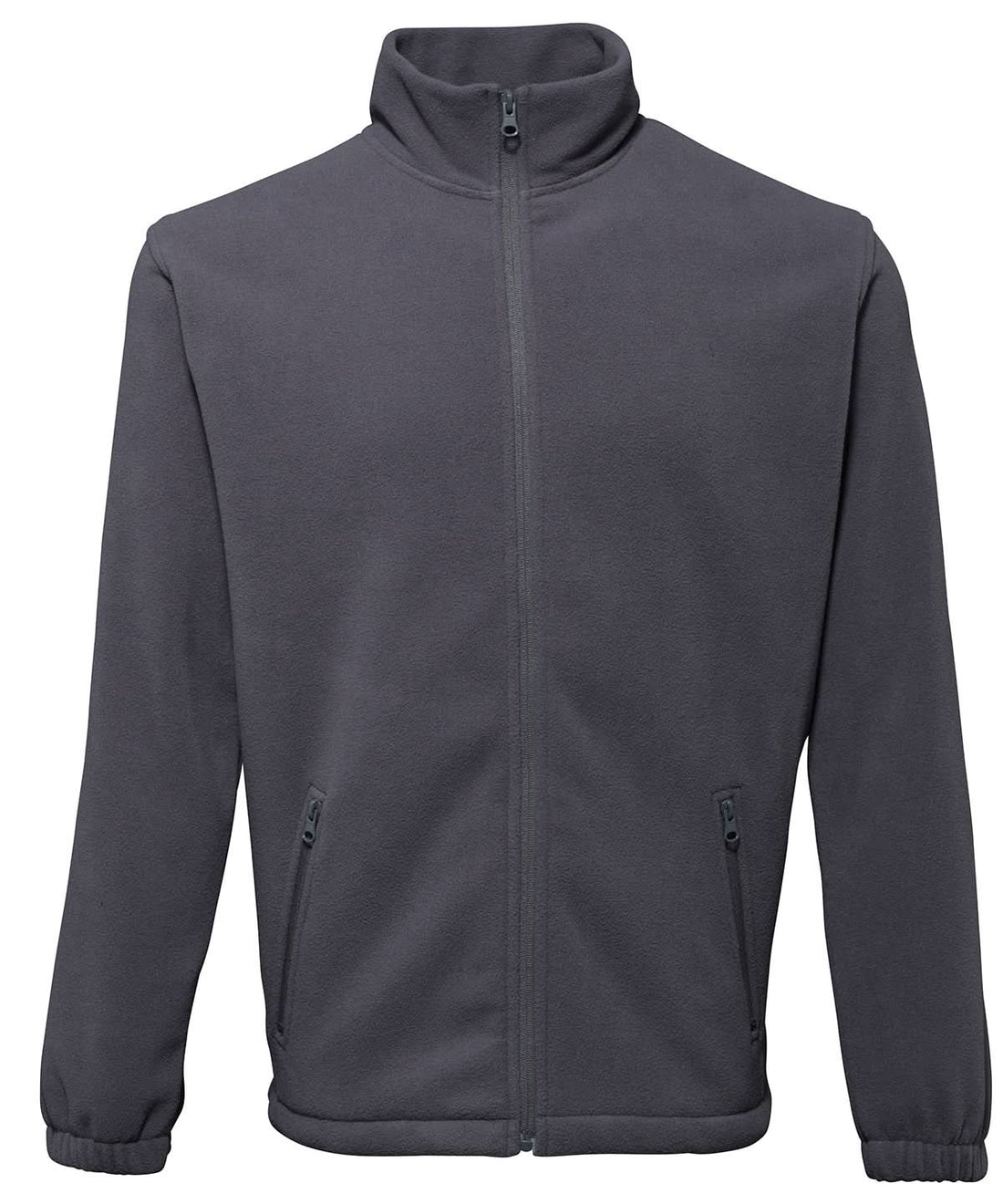 2786 Full zip fleece TS014 - Charcoal - Customisable Fleece