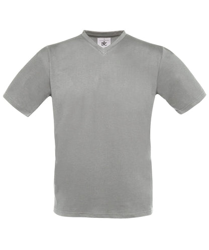 B&amp;C Collection Exact v neck BA108 - Sports Grey - Customisable T-Shirts