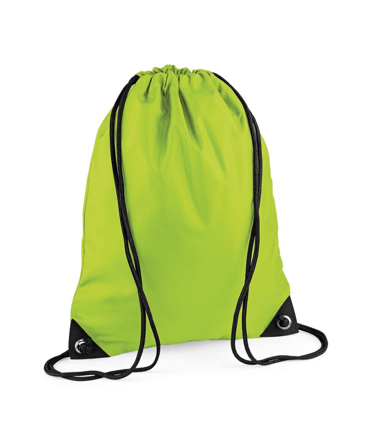 Bagbase Premium gymsac BG010 - Lime One size - Customisable Bags