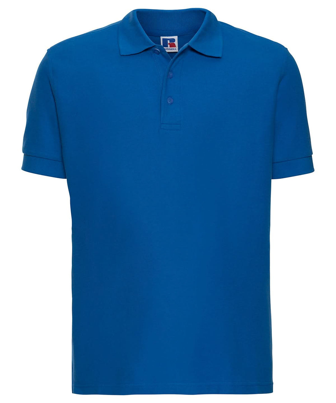 Russell Europe Ultimate classic cotton polo J577M - Azure - Customisable Polos