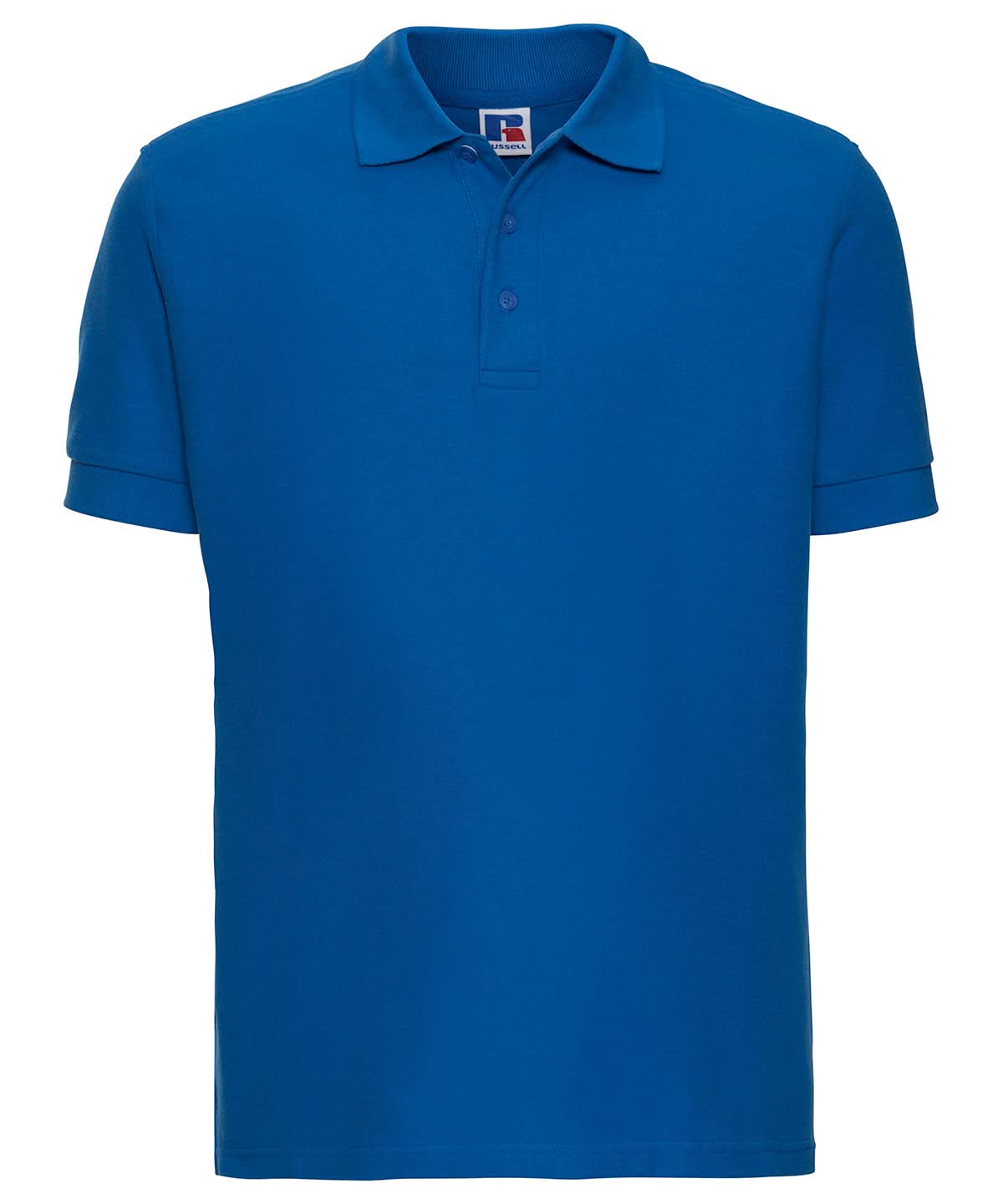 Russell Europe Ultimate classic cotton polo J577M - Azure - Customisable Polos