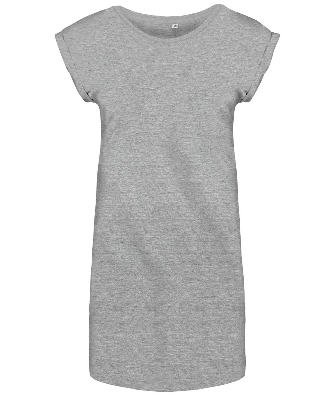 Kariban Ladies long T shirt KB388 - Light Grey Heather - Customisable T-Shirts