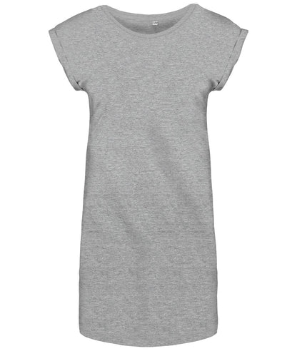 Kariban Ladies long T shirt KB388 - Light Grey Heather - Customisable T-Shirts