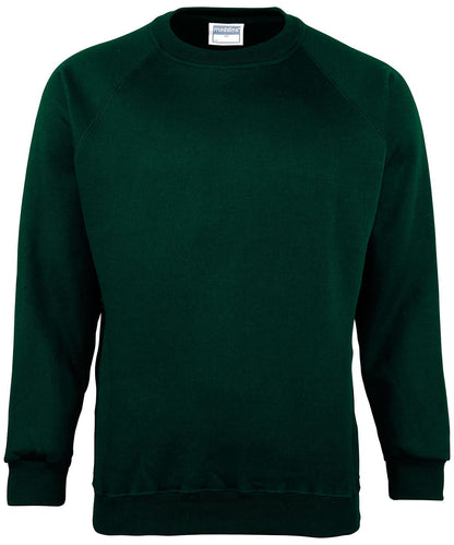 Maddins Kids Coloursure sweatshirt MD01B - Bottle Green - Customisable Sweatshirts