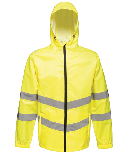 Regatta High Visibility High vis pro pack away jacket RG385 - Yellow - Customisable Jackets