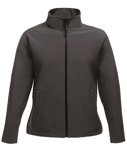 Regatta Professional Womens Ablaze printable softshell SN131 - Seal Black - Customisable Softshell Jacket