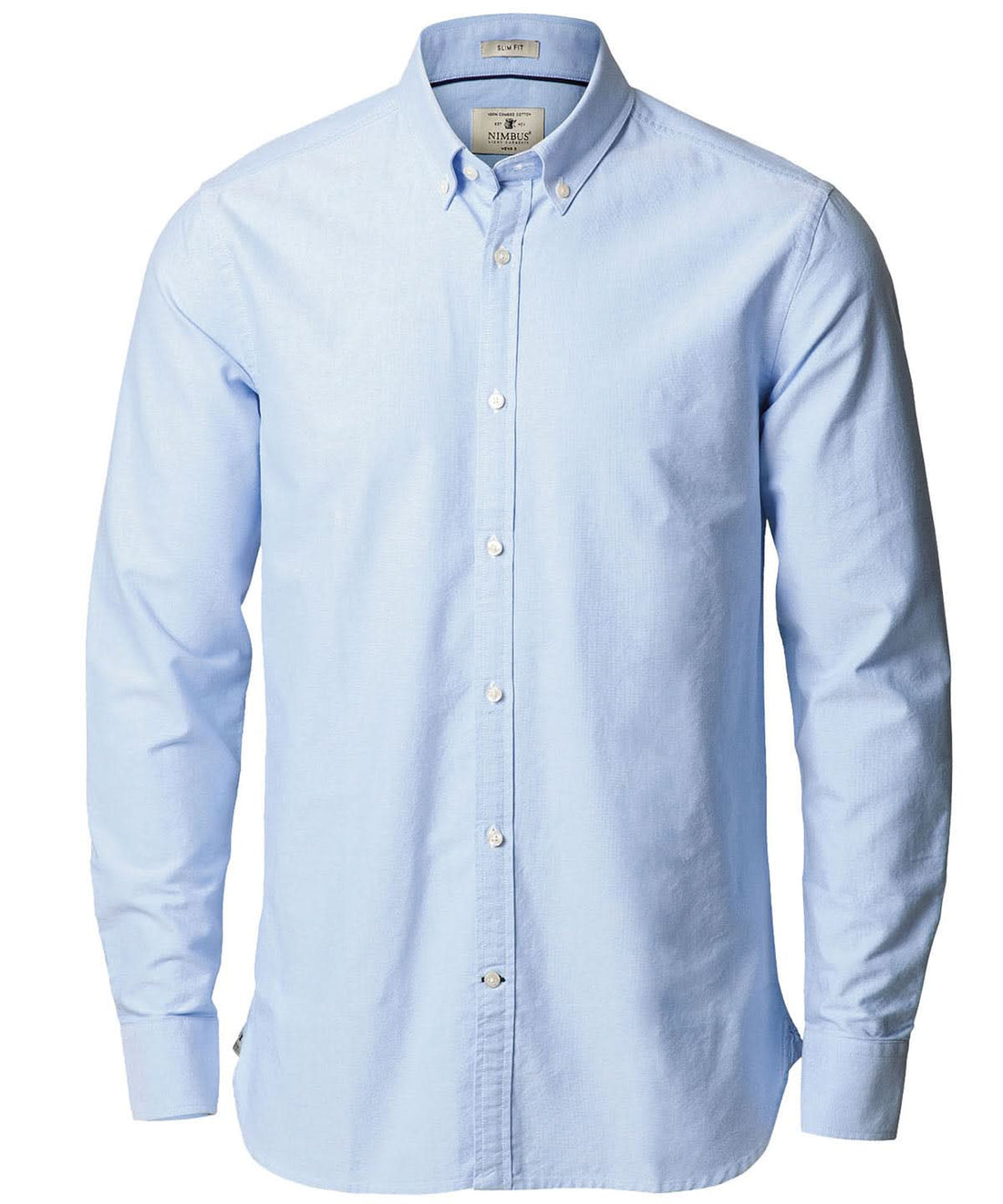 Nimbus Rochester Slim Fit classic Oxford shirt NB66M - Light Blue - Customisable Shirts