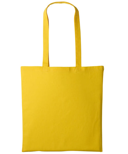 Nutshell Cotton shopper long handle RL100 - Sunflower One size - Customisable Bags