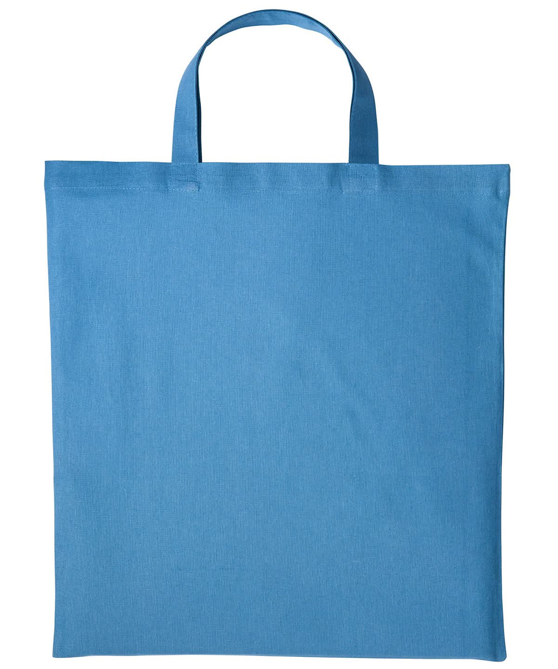 Nutshell Cotton shopper short handle RL110 - Airforce Blue One size - Customisable Bags