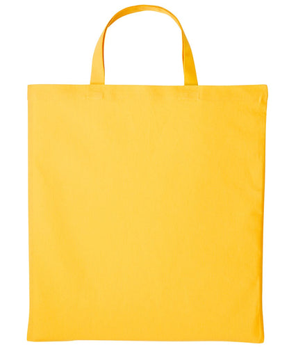 Nutshell Cotton shopper short handle RL110 - Gold One size - Customisable Bags