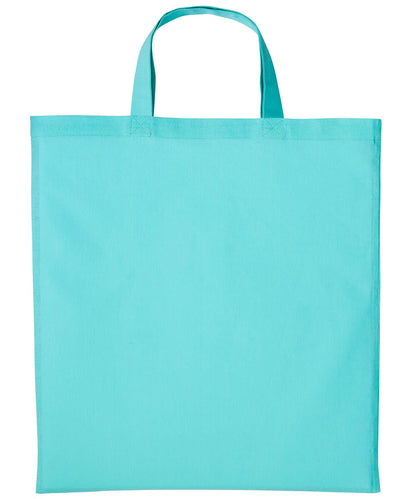Nutshell Cotton shopper short handle RL110 - Peppermint One size - Customisable Bags