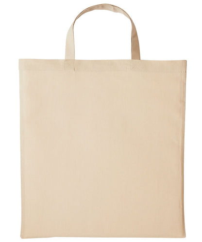 Nutshell Cotton shopper short handle RL110 - Sand One size - Customisable Bags