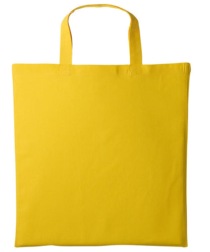 Nutshell Cotton shopper short handle RL110 - Sunflower One size - Customisable Bags