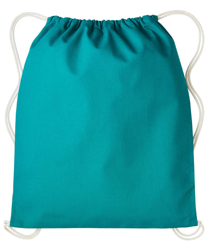 Nutshell Gymsac with cords RL300 - Jade Natural One size - Customisable Bags