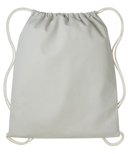 Nutshell Gymsac with cords RL300 - Pastel Grey Natural One size - Customisable Bags