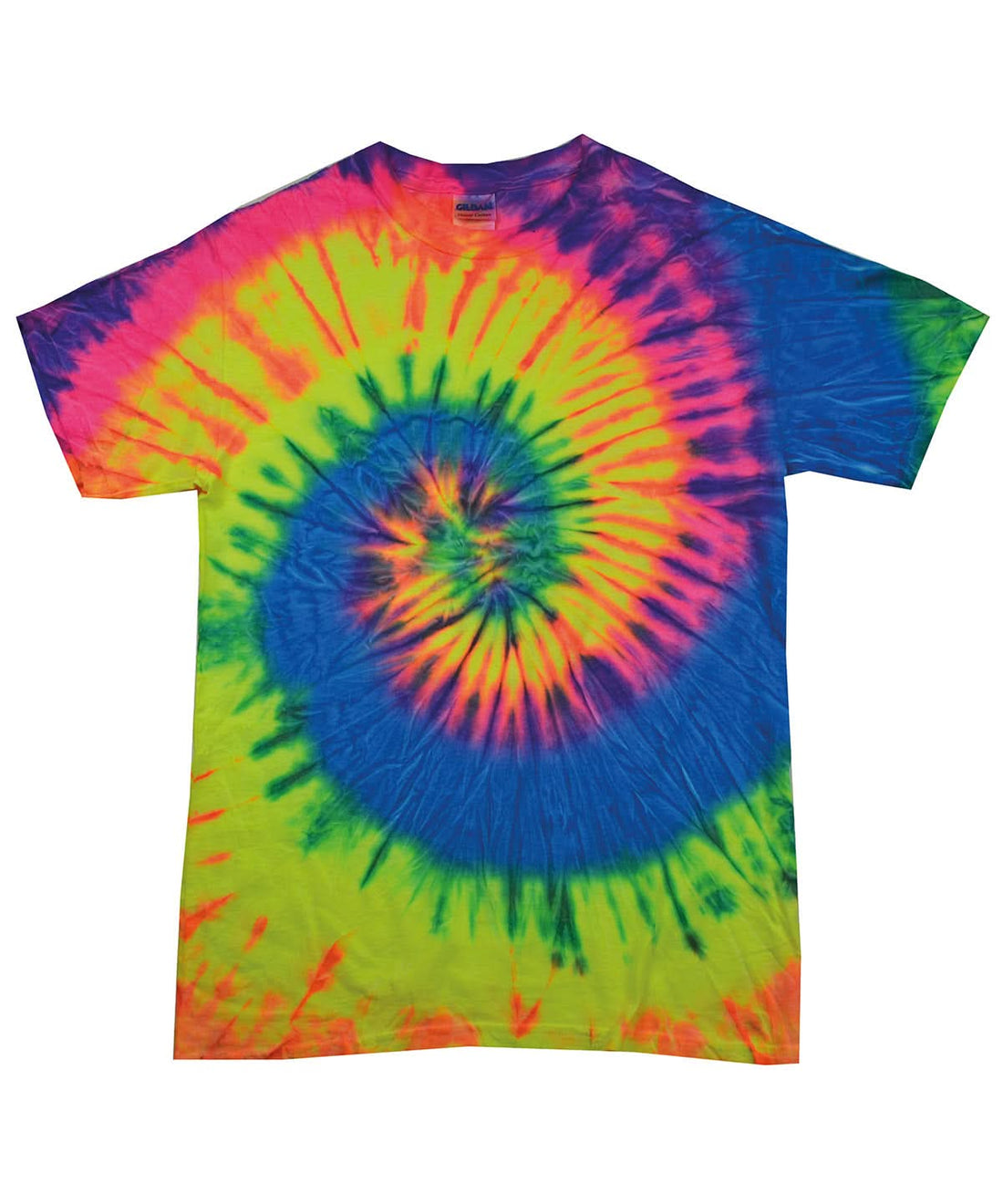 Colortone Kids tie dye T TD02B - Neon Rainbow - Customisable T-Shirts