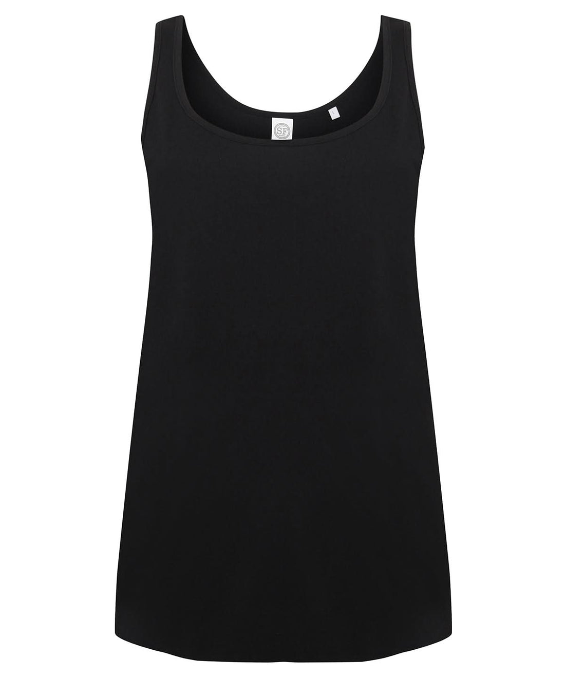 SF Womens slounge vest SK234 - Black - Customisable Vest