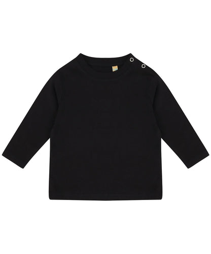 Larkwood Long Sleeved T Shirt LW21T - Black - Customisable T-Shirts