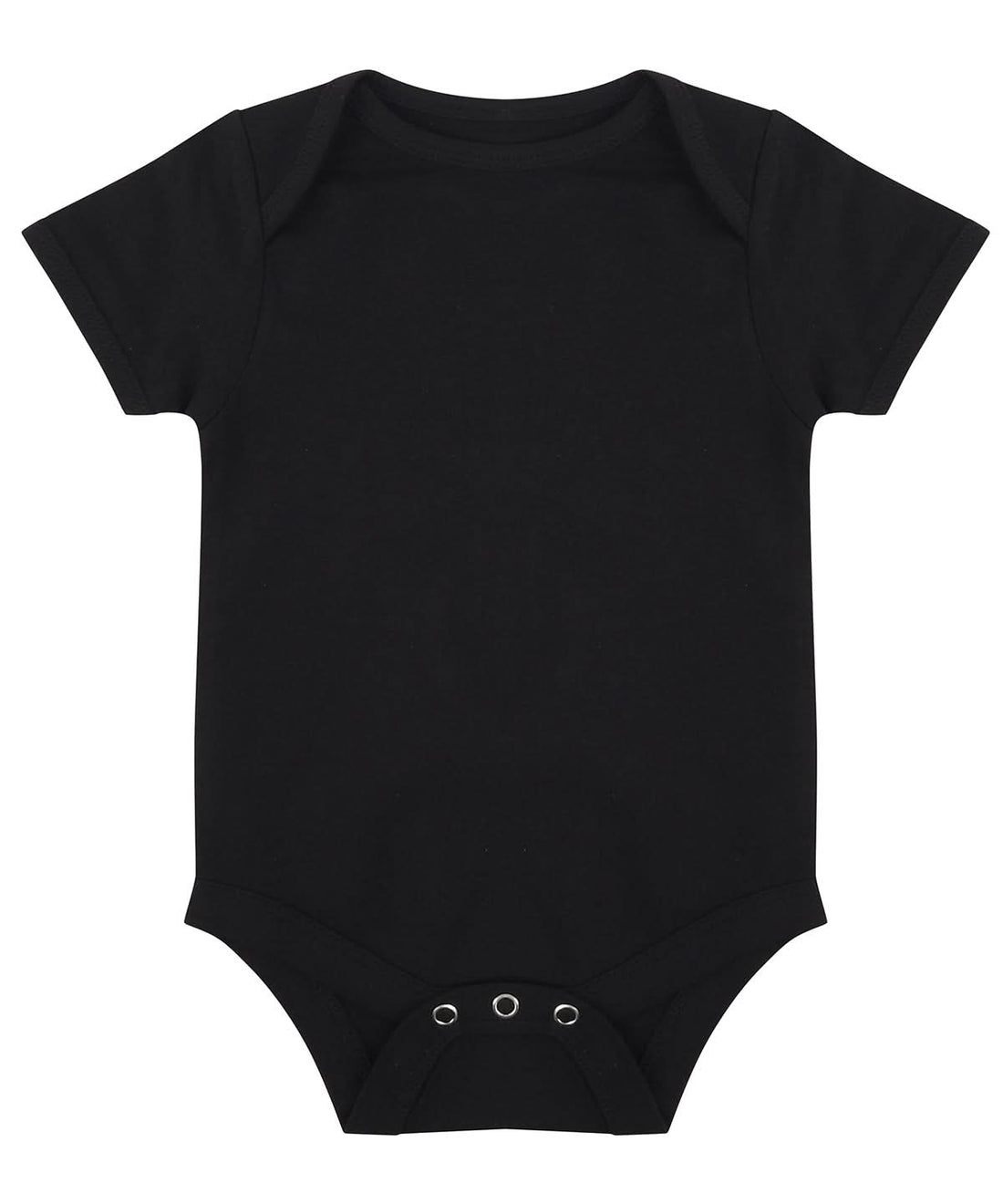 Larkwood Essential Short Sleeved Bodysuit LW500 - Black - Customisable Bodysuits
