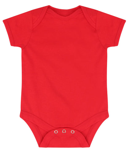 Larkwood Essential Short Sleeved Bodysuit LW500 - Red - Customisable Bodysuits