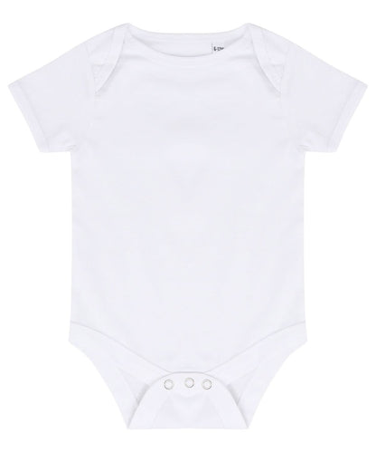 Larkwood Essential Short Sleeved Bodysuit LW500 - White - Customisable Bodysuits