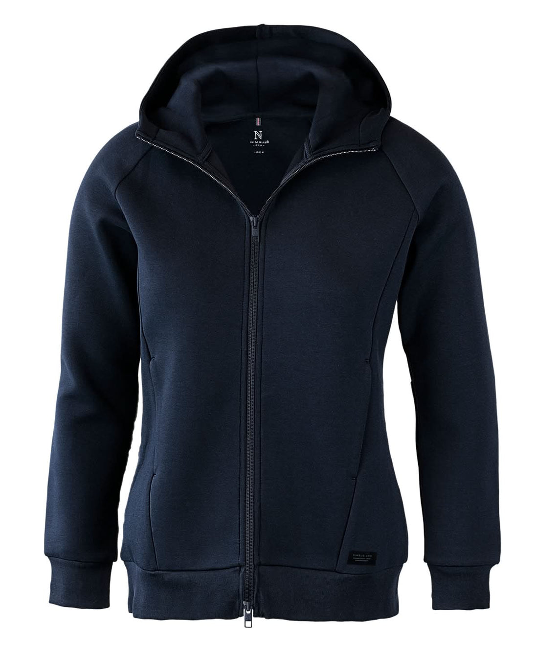 Nimbus Womens Hampton premium double faced hoodie NB96F - Navy - Customisable Hoodies