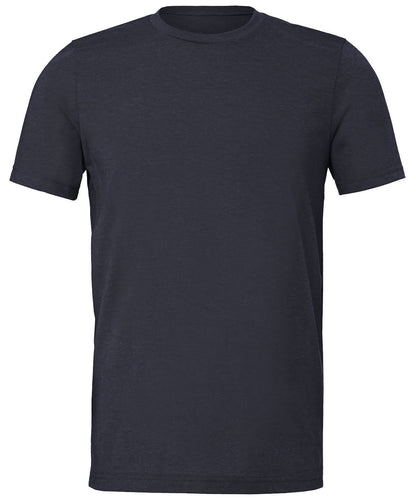 Bella Canvas Unisex sueded tee CV011 - Heather Navy - Customisable T-Shirts