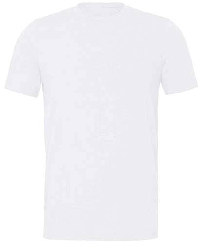 Bella Canvas Unisex sueded tee CV011 - Solid White Blend - Customisable T-Shirts