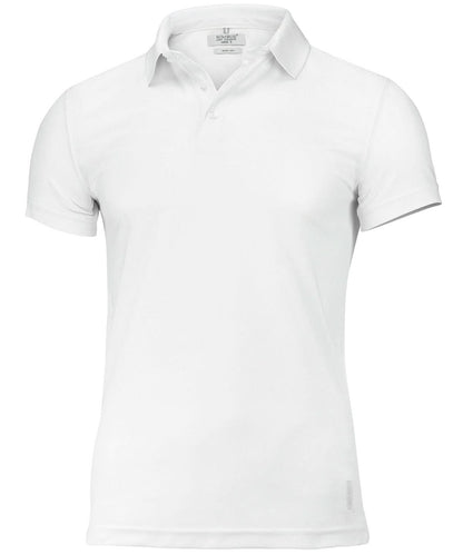Nimbus Clearwater quick dry performance polo NB86M - White - Customisable Polos