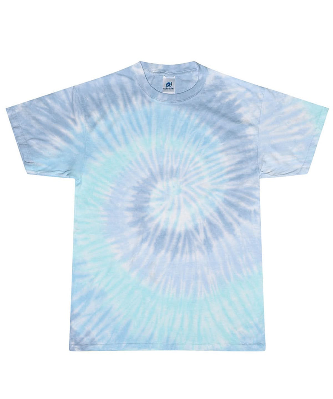 Colortone Tie Dye Shirt Lagoon TD02M - Lagoon - Customisable T-Shirts
