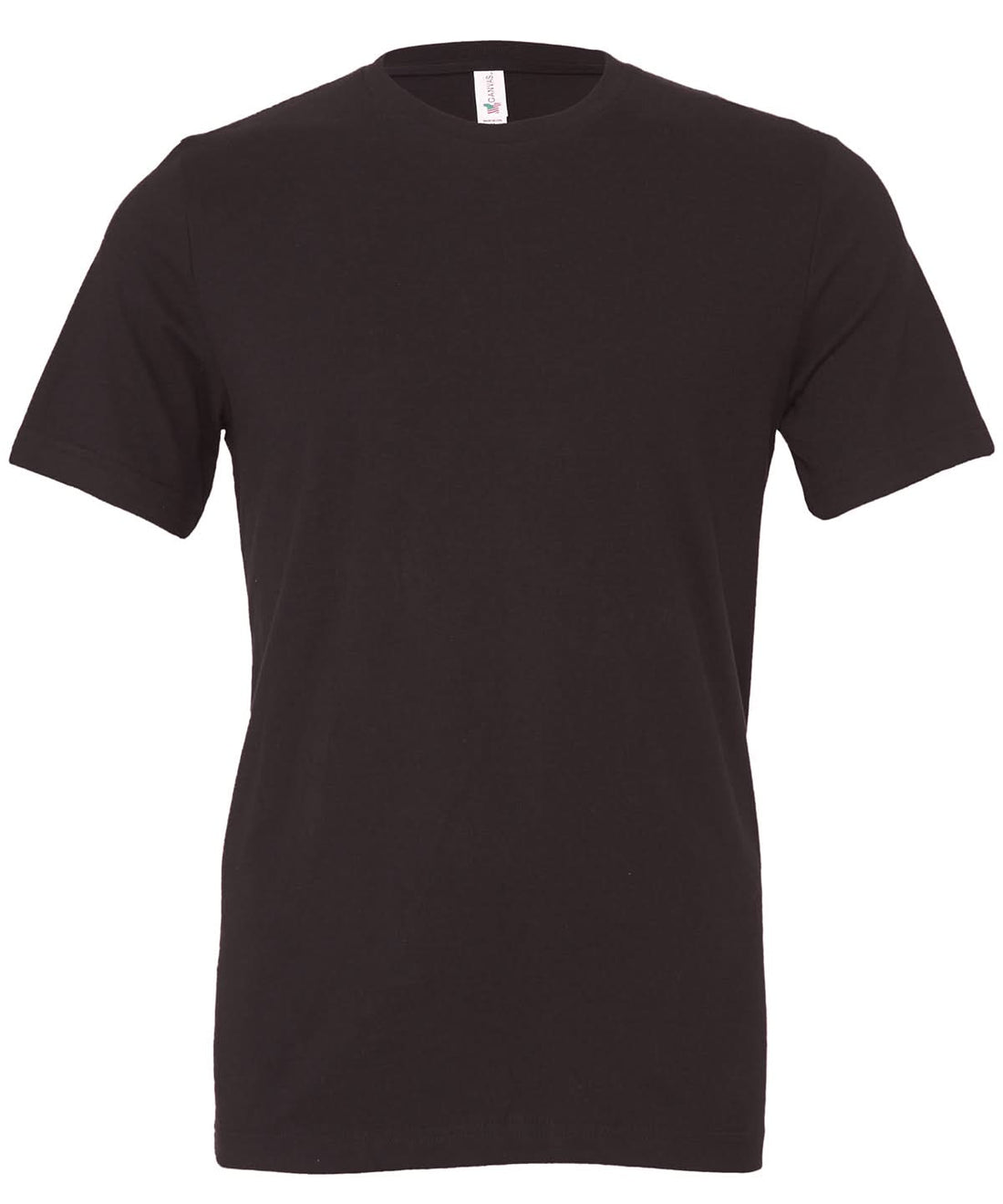 Bella Canvas Unisex Jersey crew neck t shirt Dark Grey CV001 - Dark Grey - Customisable T-Shirts