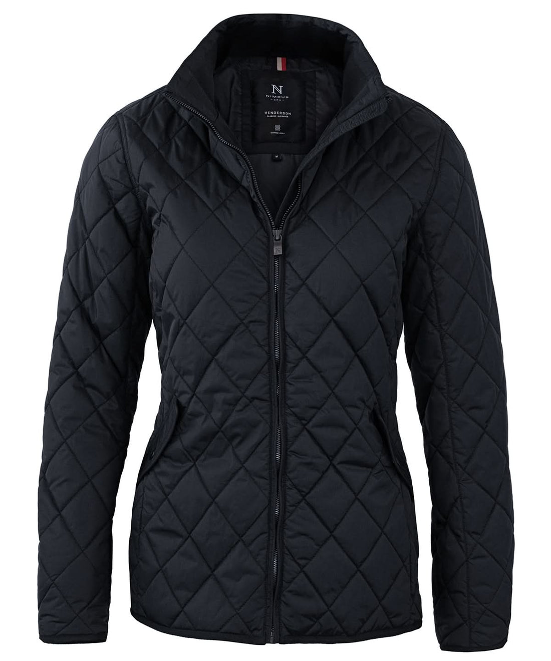 Nimbus Womens Henderson stylish diamond quilted jacket NB98F - Midnight Blue - Customisable Jackets
