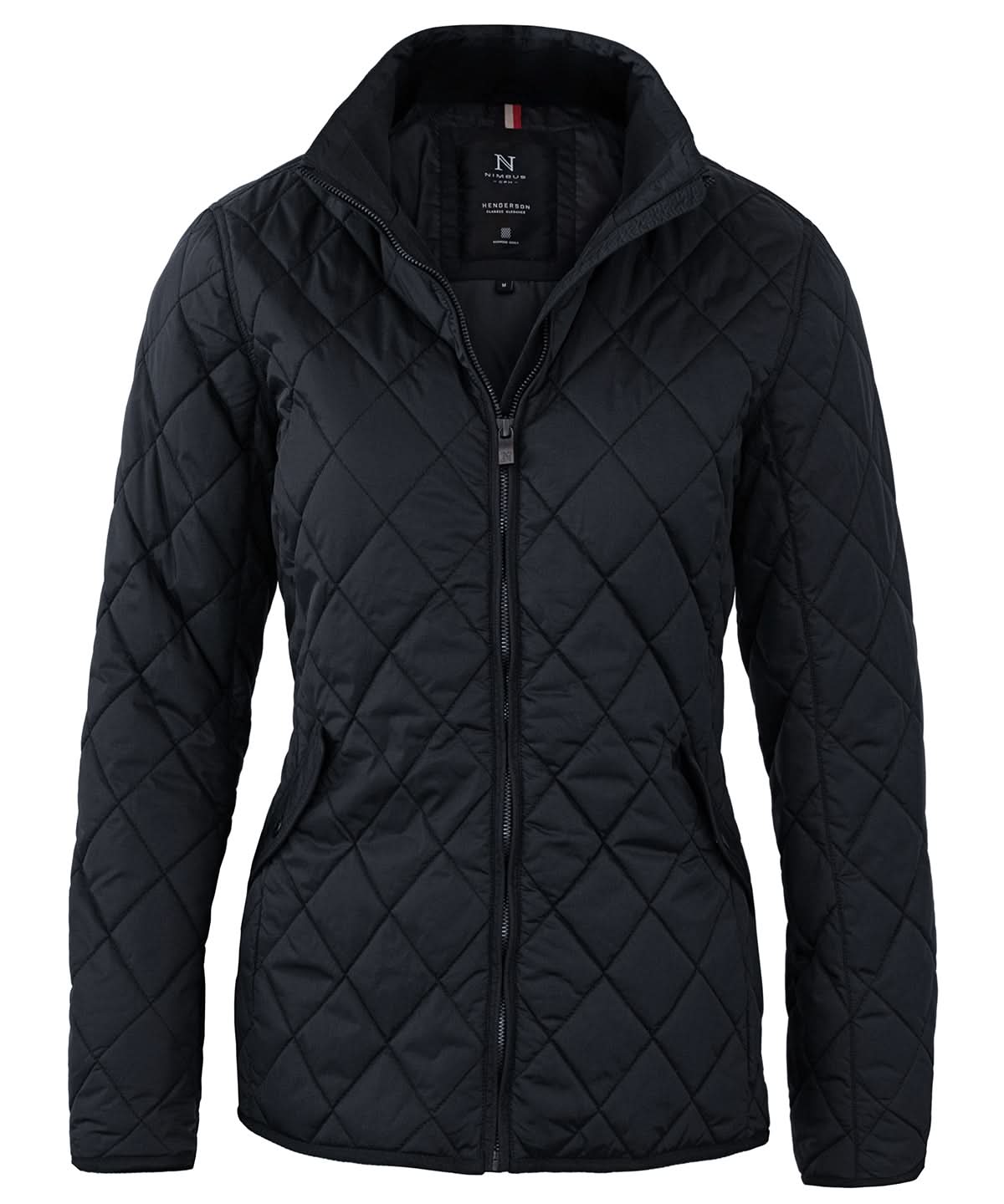Nimbus Womens Henderson stylish diamond quilted jacket NB98F - Midnight Blue - Customisable Jackets