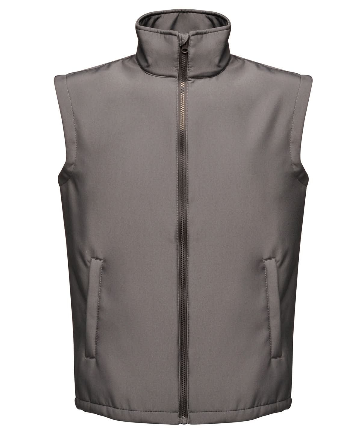 Regatta Professional Ablaze printable softshell bodywarmer RG148 - Seal Grey Black - Customisable Gilets &amp; Body Warmers