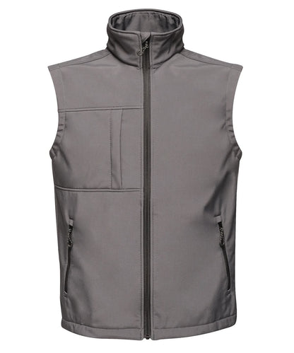 Regatta Professional Octagon 3 layer bodywarmer RG164 - Seal Grey Black - Customisable Gilets &amp; Body Warmers