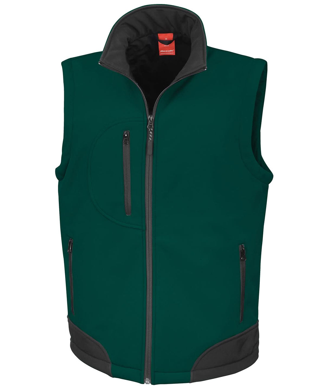 Result Softshell bodywarmer R123A - Bottle - Customisable Gilets &amp; Body Warmers