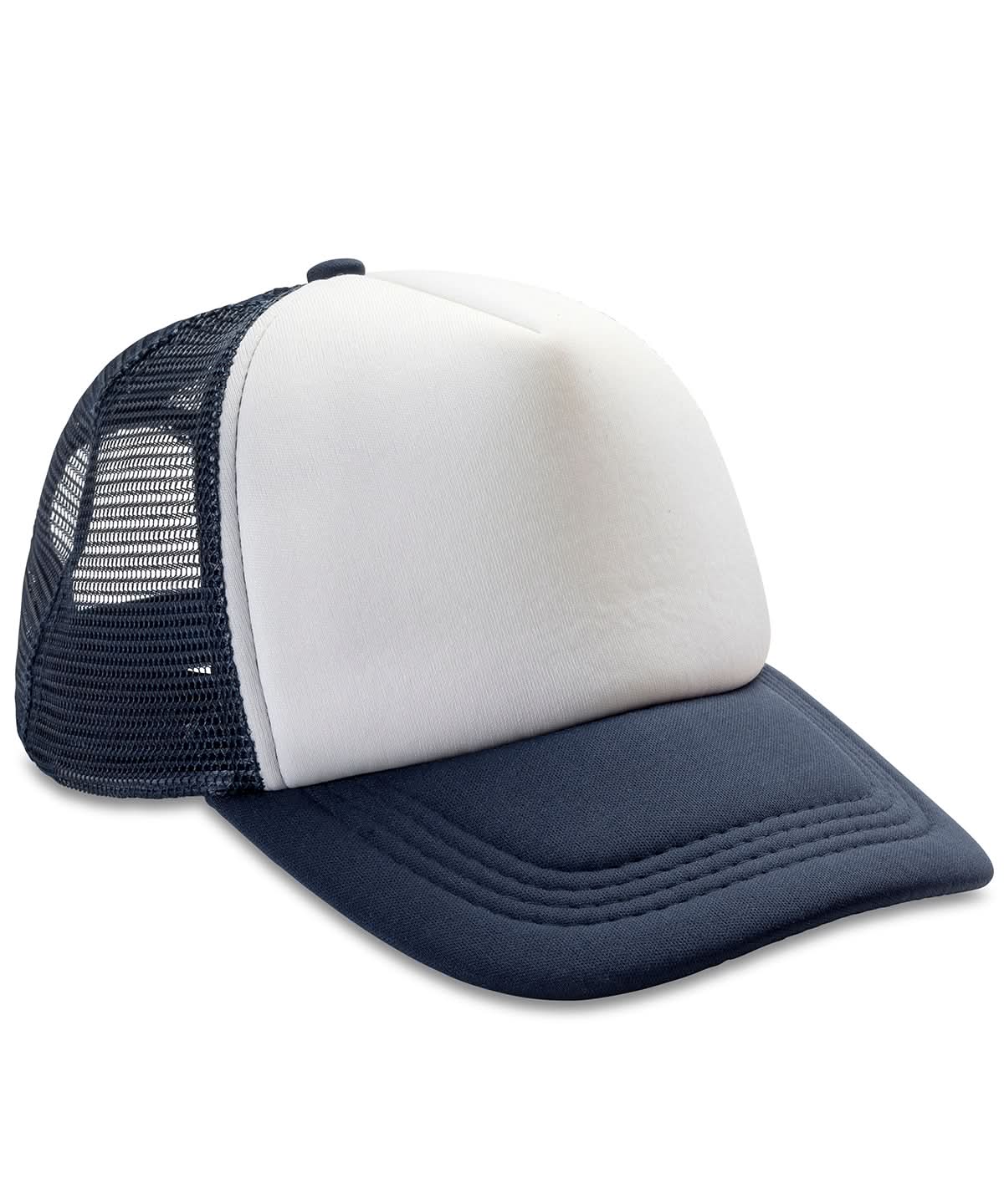 Result Headwear Core Detroit mesh truckers cap RC89X - Navy White One size - Customisable Caps
