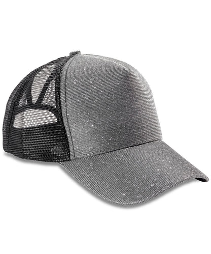Result Headwear Core New York sparkle cap RC90X - Silver One size - Customisable Caps