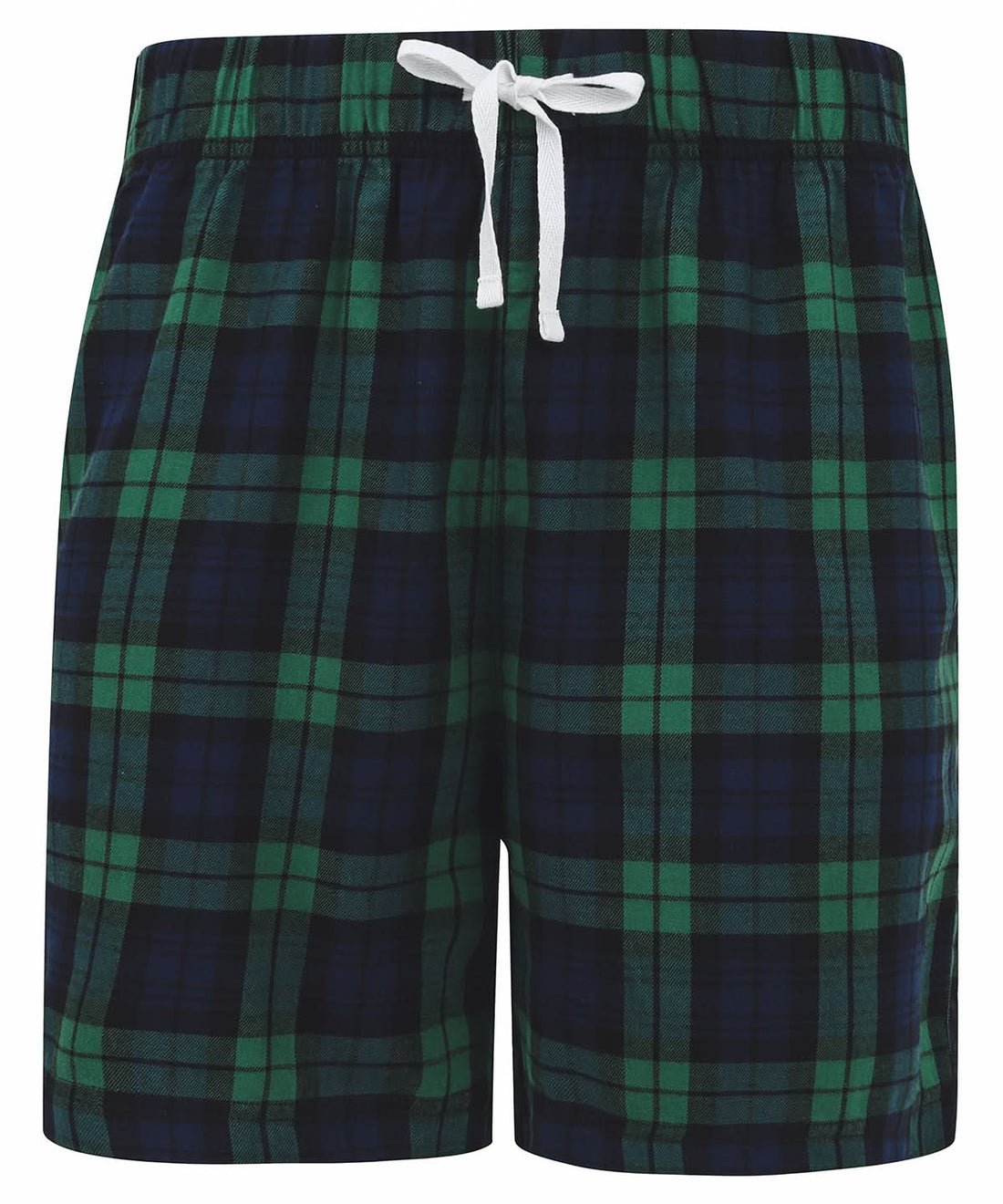 SF Tartan lounge shorts M82 SFM82 - Navy Green Check - Customisable Shorts