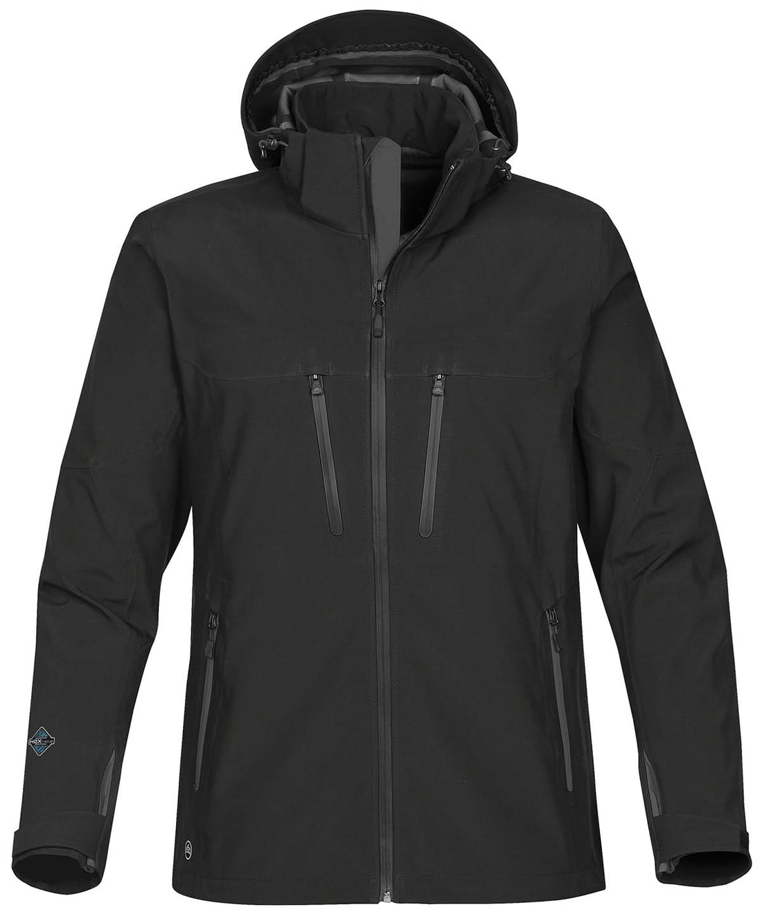 Stormtech Patrol Technical Softshell Jacket ST011 - Black Carbon - Customisable Softshell Jacket