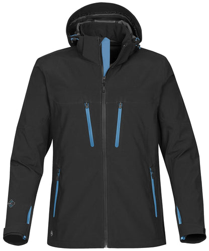 Stormtech Patrol Technical Softshell Jacket ST011 - Black Electric - Customisable Softshell Jacket