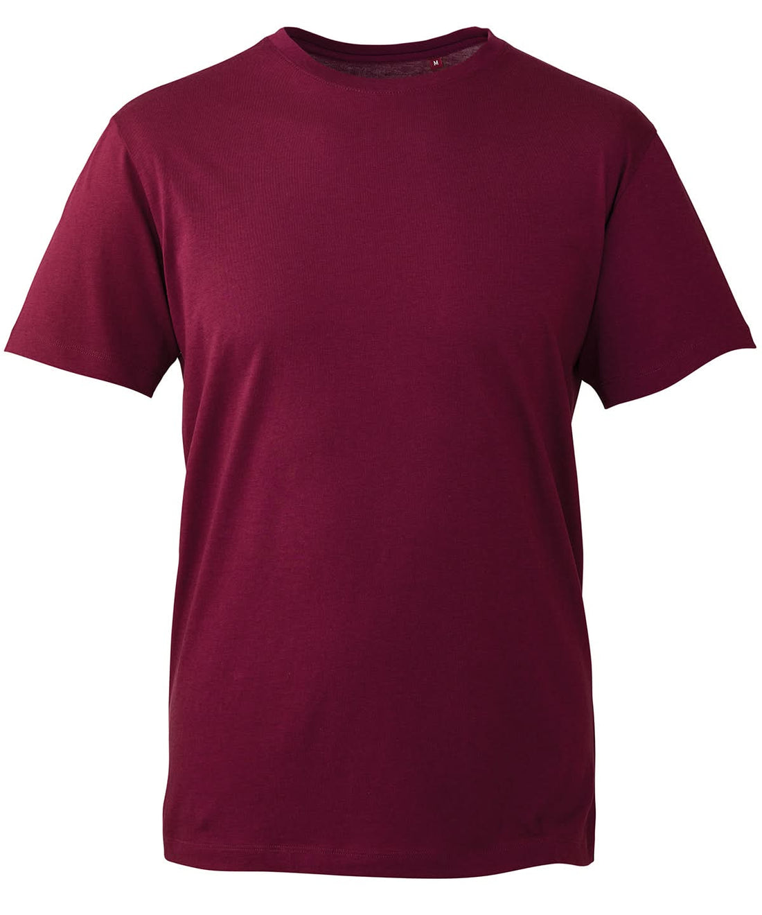 Anthem t shirt Burgundy AM010 - Burgundy - Customisable T-Shirts