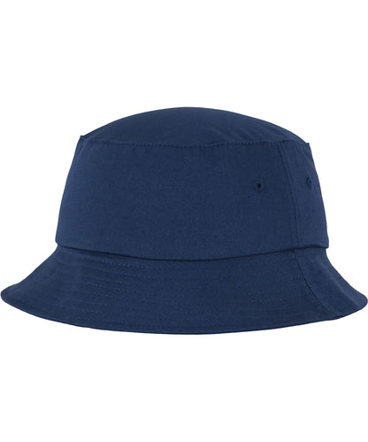 Flexfit By Yupoong Flexfit Cotton Twill Bucket Hat YP039 - Navy One size - Customisable Hats