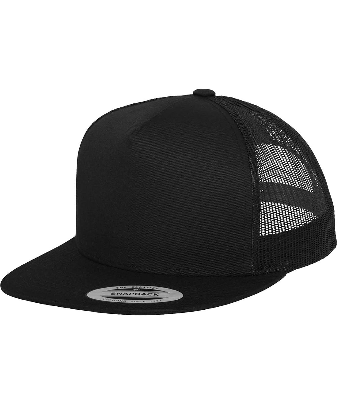 Flexfit By Yupoong Classic Trucker 6006 YP040 - Black One size - Customisable Caps