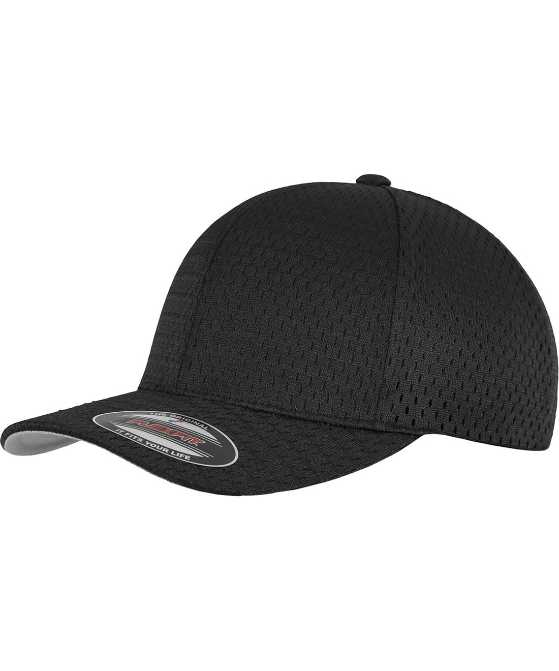 Flexfit By Yupoong Flexfit Athletic Mesh 6777 YP056 - Black One size - Customisable Caps