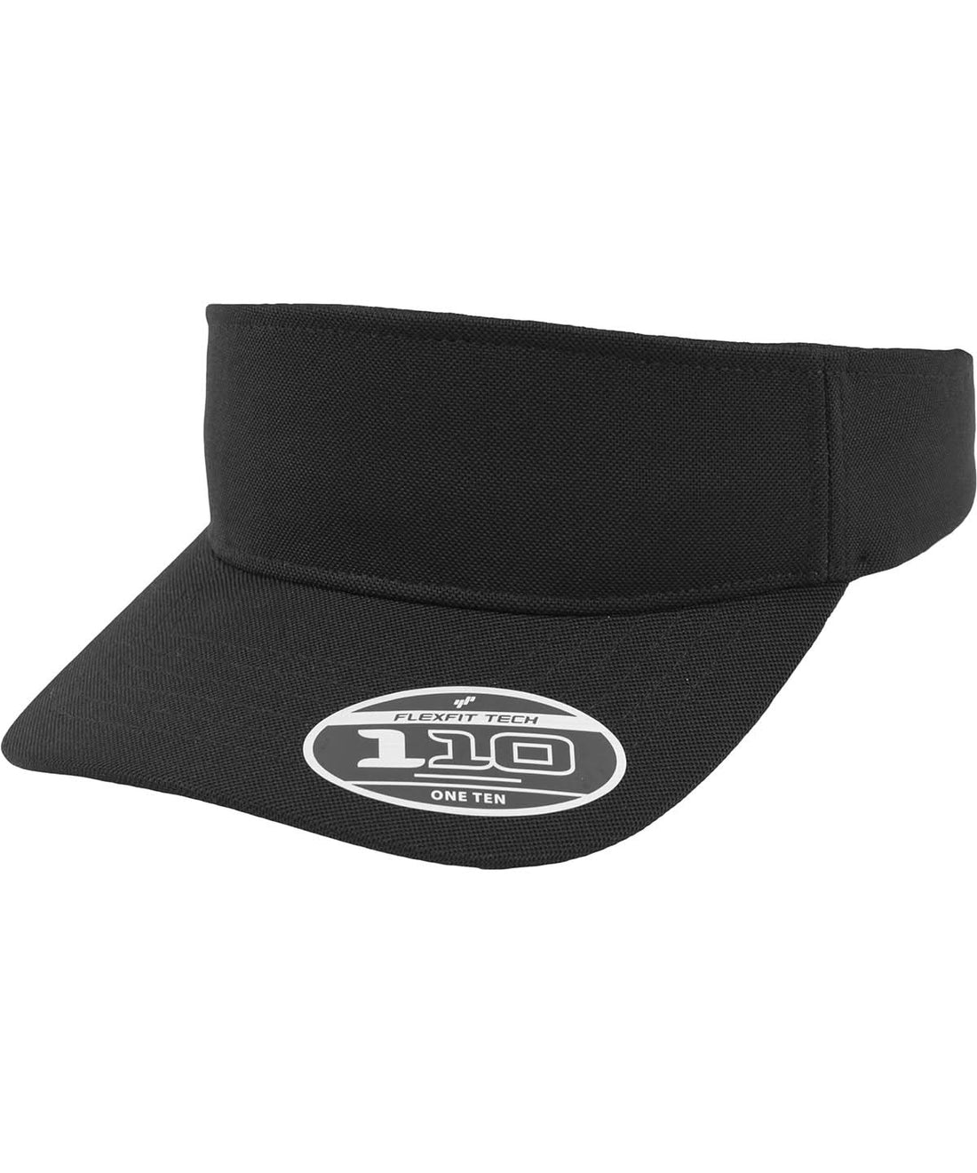 Flexfit By Yupoong 110 Visor 8110 YP059 - Black One size - Customisable Caps