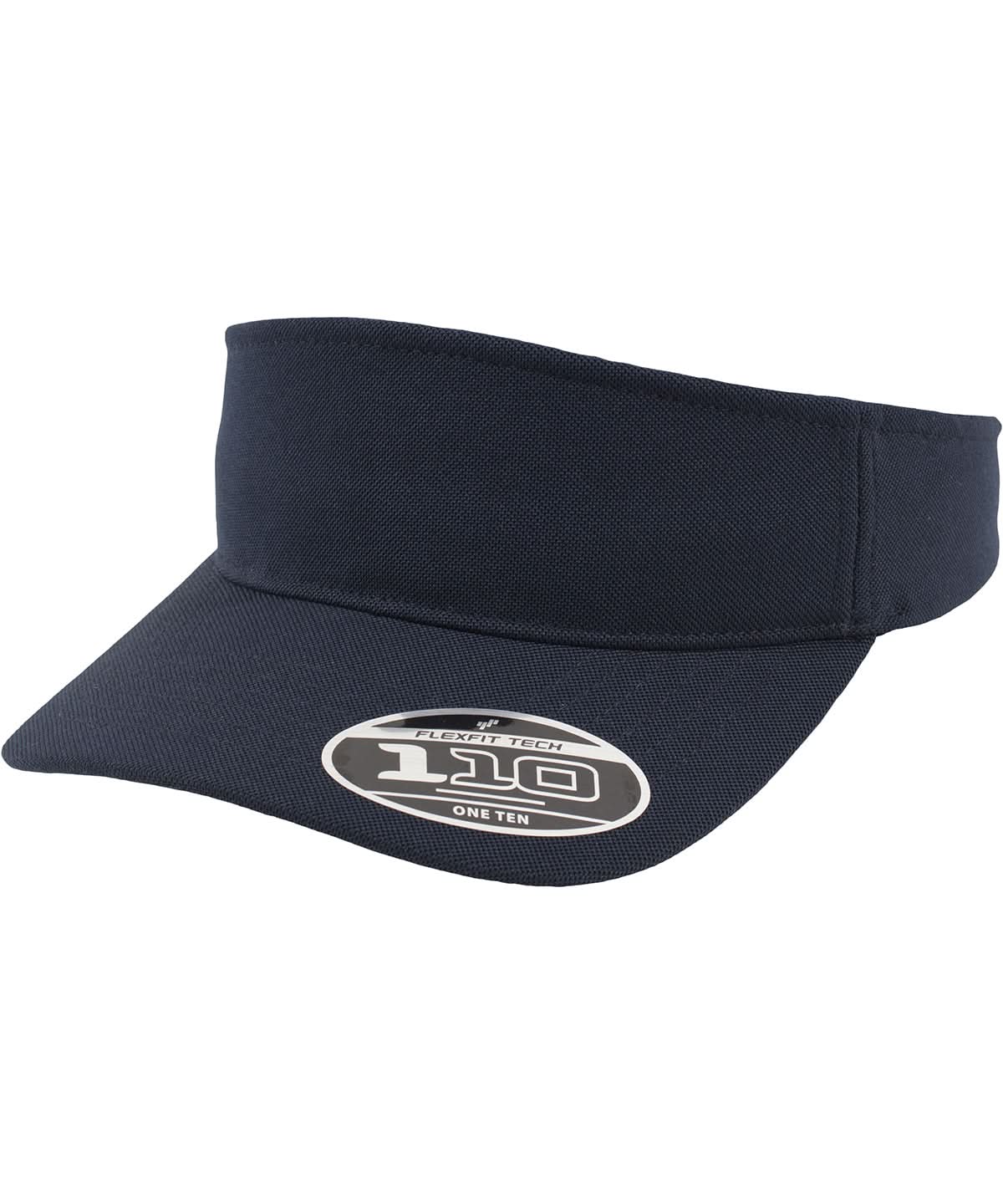 Flexfit By Yupoong 110 Visor 8110 YP059 - Navy One size - Customisable Caps